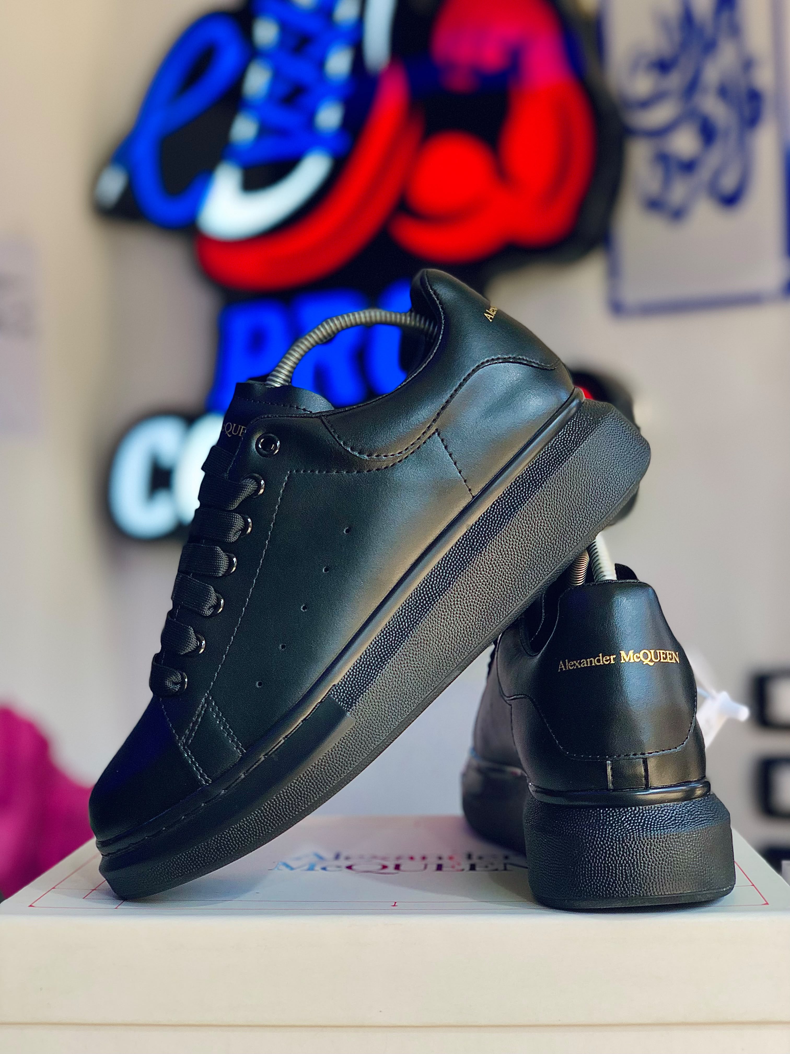 Alexander McQueen Black Elite 